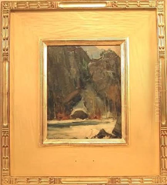 Gray Ramparts Oil Painting by John Fabian Carlson