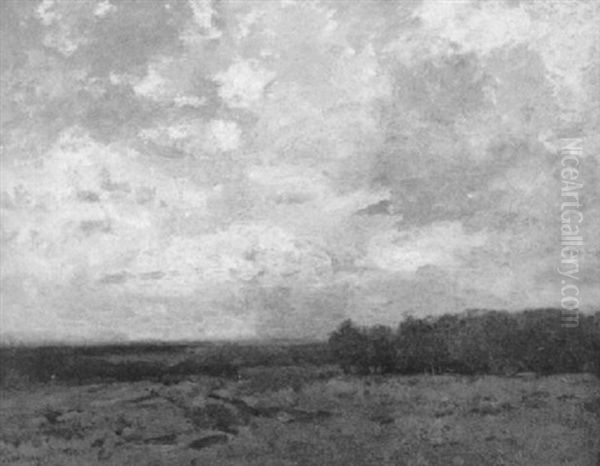 Open Skies Oil Painting by John Fabian Carlson