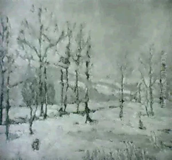 Silvered Acres Oil Painting by John Fabian Carlson
