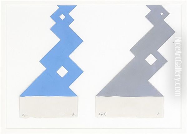 Hommage A Waino Aaltonen / Boccio Oil Painting by Otto Gustaf Carlsund