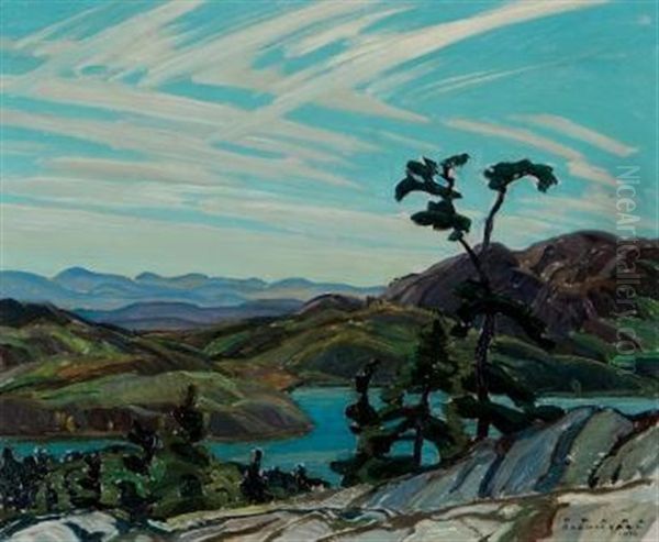 September Afternoon Oil Painting by Franklin Carmichael