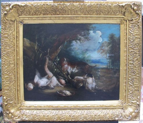 Le Retour De La Chasse Oil Painting by Baldassare De Caro