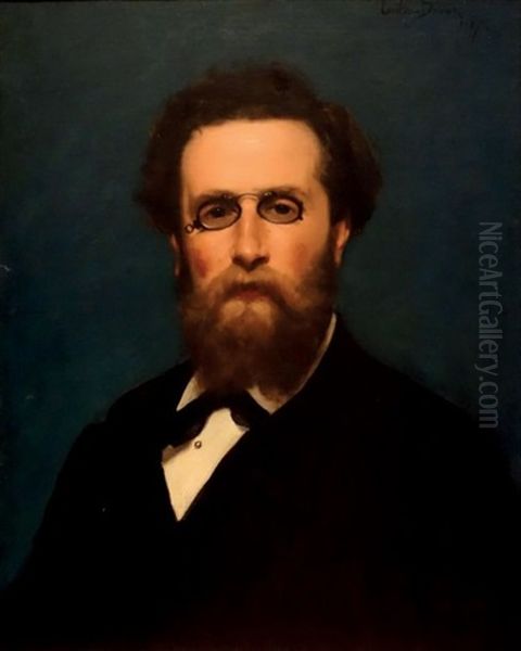 Portrait De Georges Bizet Oil Painting by Charles Emile Auguste Carolus-Duran