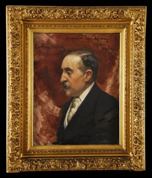 Retrato De Luis Alvarez Oil Painting by Charles Emile Auguste Carolus-Duran