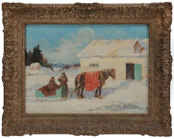 Politics Oil Painting by Paul Archibald Caron