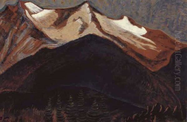 Up Squamish Way Oil Painting by Emily M. Carr