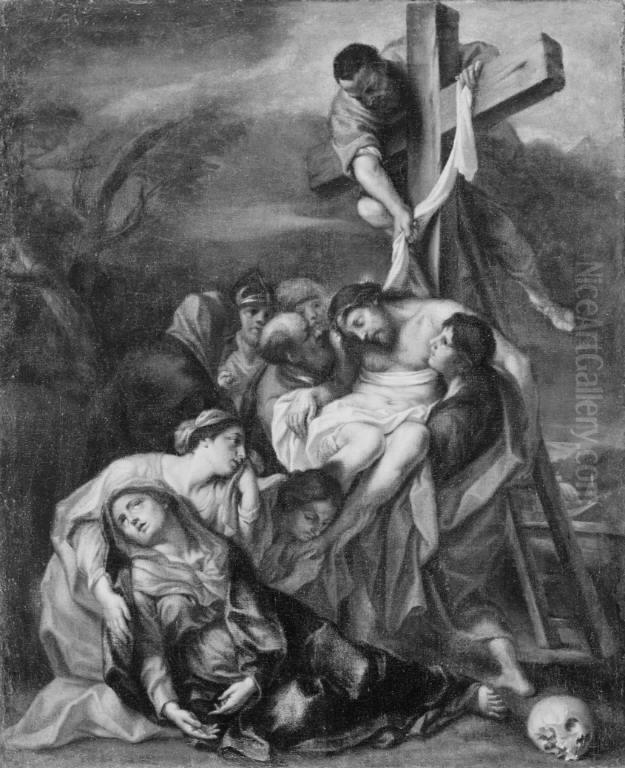 The Deposition Oil Painting by Annibale Carracci