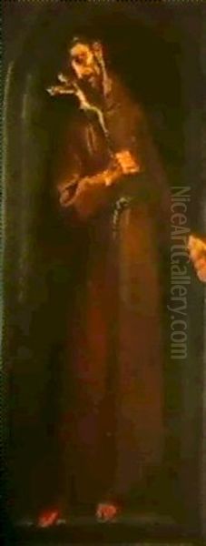 Der Heilige Franziskus Oil Painting by Annibale Carracci