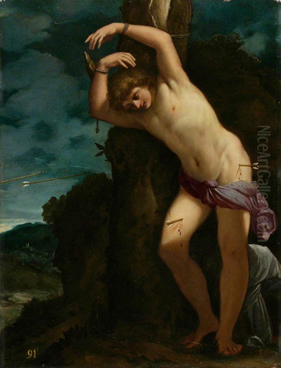 Saint Sebastian Oil Painting by Ludovico Carracci