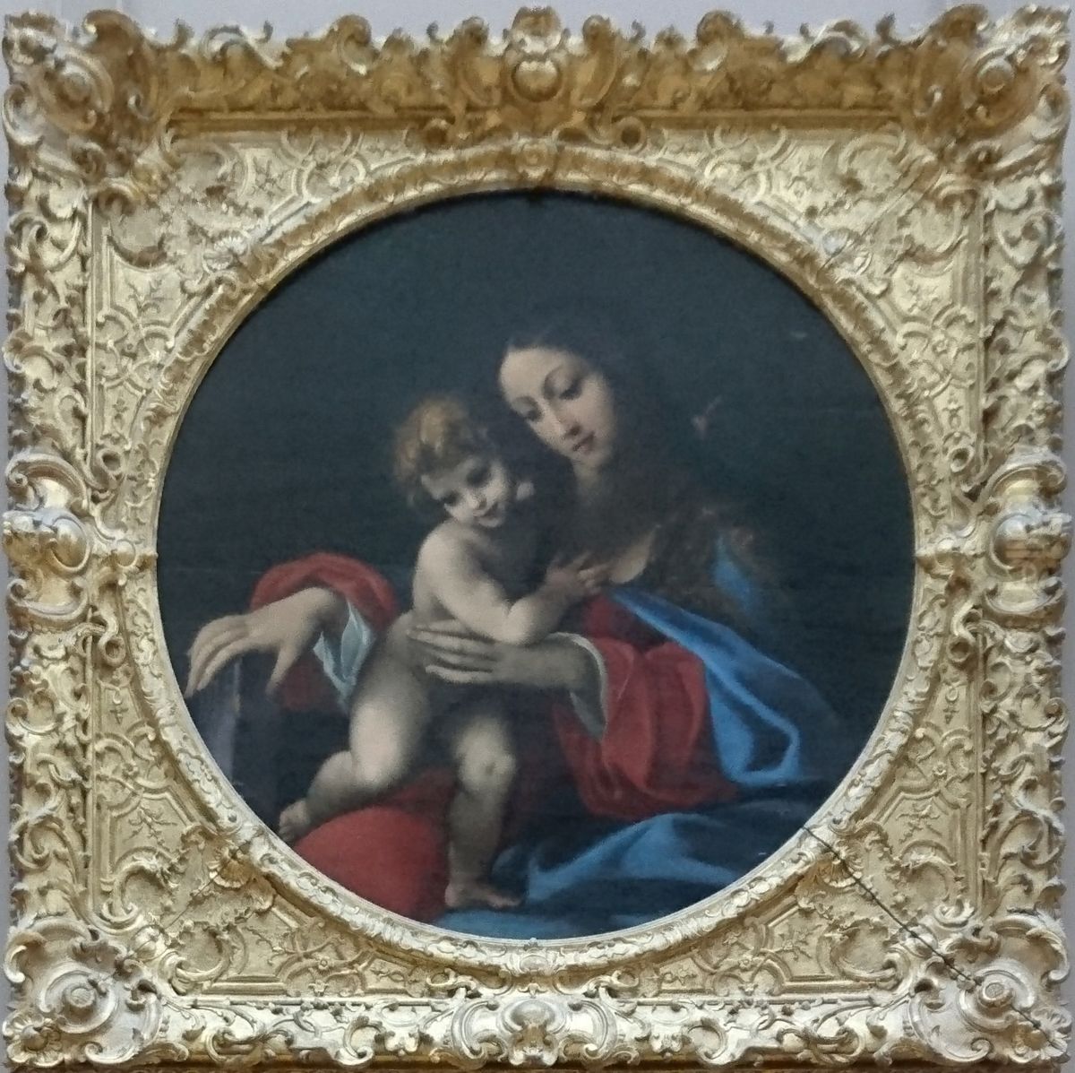 Madonna And Child Oil Painting by Ludovico Carracci