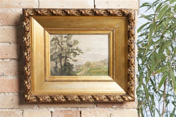 Paysage Oil Painting by Louis-Hilaire Carrand