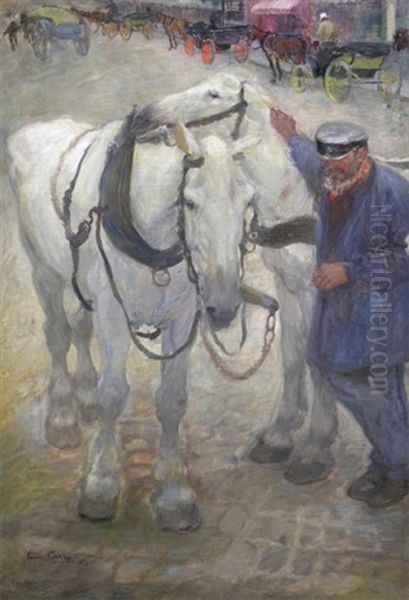 Les Cotiers Oil Painting by Leon Carre