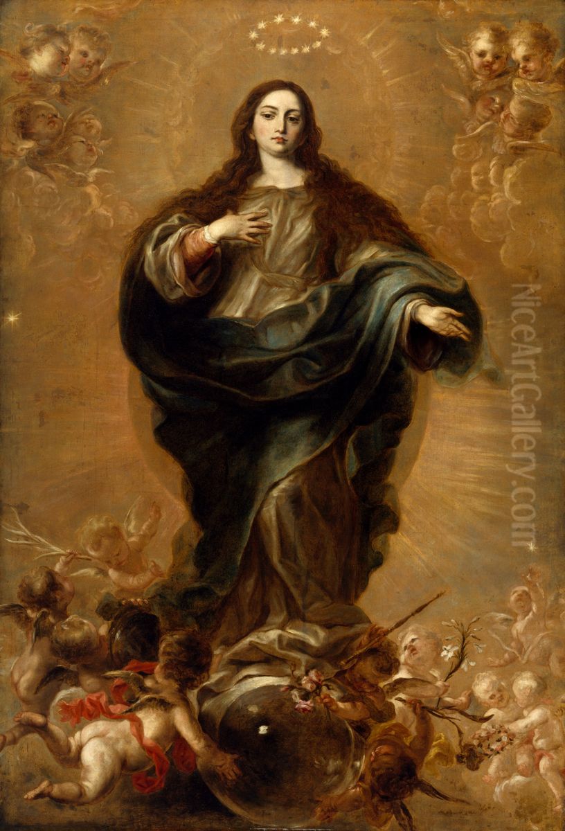 The Immaculate Conception Oil Painting by Juan Carreno De Miranda