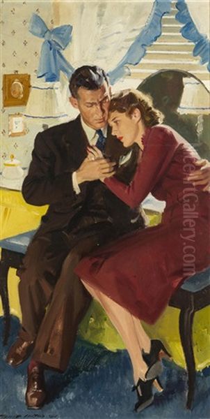 A Mind Of Her Own Oil Painting by Pruett Carter