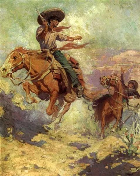 Wild Escape Oil Painting by Pruett Carter