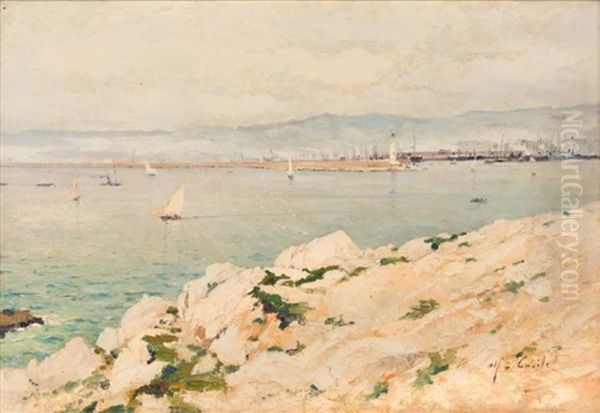 Le Bassin De La Joliette Oil Painting by Alfred Casile