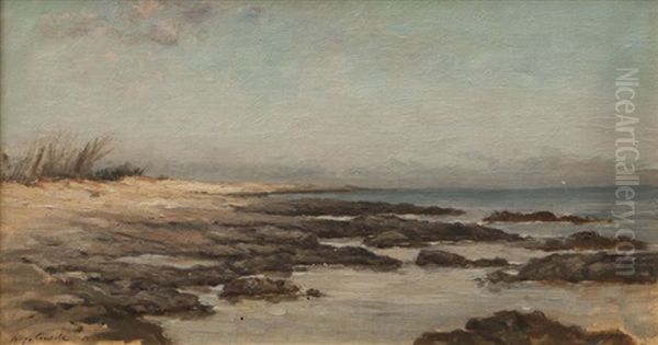 Paysage De La Cote Bleue Oil Painting by Alfred Casile