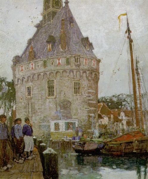 De Toren Van Hoorn Oil Painting by Hendrick Cassiers
