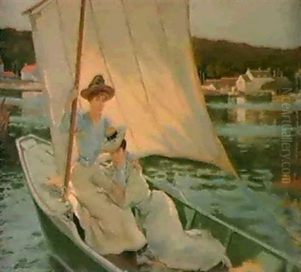 Le Bateau Oil Painting by Jules Cayron