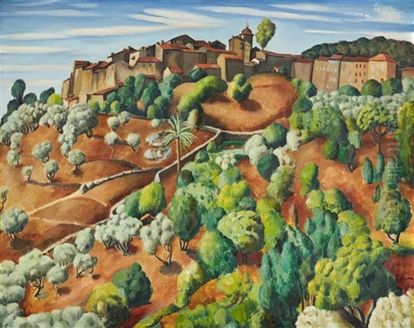 Paysage Oil Painting by Edmond Ceria