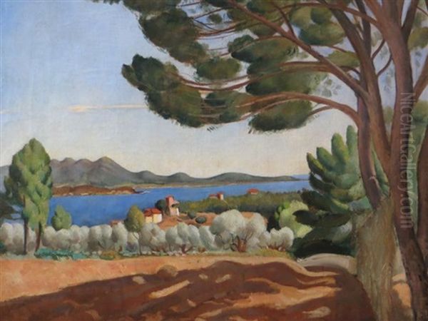 Paysage Du Midi Oil Painting by Edmond Ceria