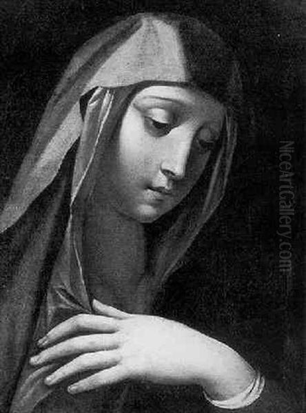 The Virgin Oil Painting by Giuseppe Cesari