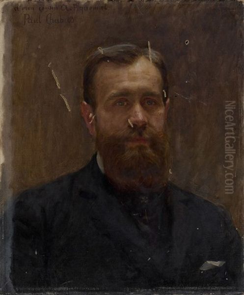 Portrait D'homme Oil Painting by Paul Emile Chabas