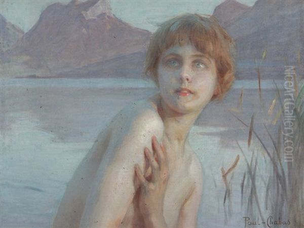 Nina Oil Painting by Paul Emile Chabas