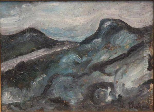 Paysage Montagneux Oil Painting by Auguste Chabaud
