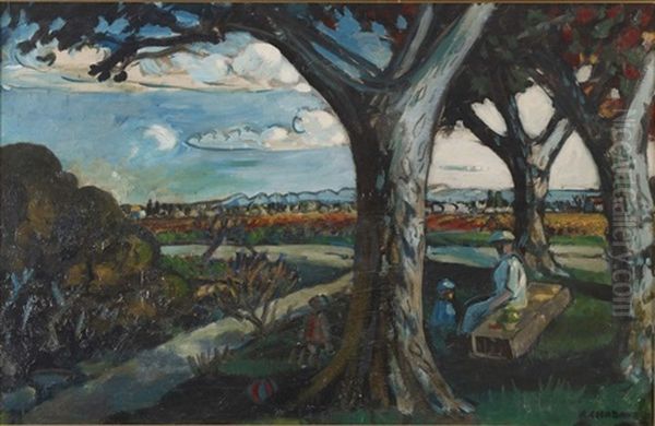 Sans Titre Oil Painting by Auguste Chabaud