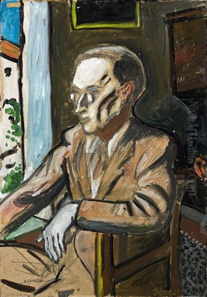 Personnage Oil Painting by Auguste Chabaud