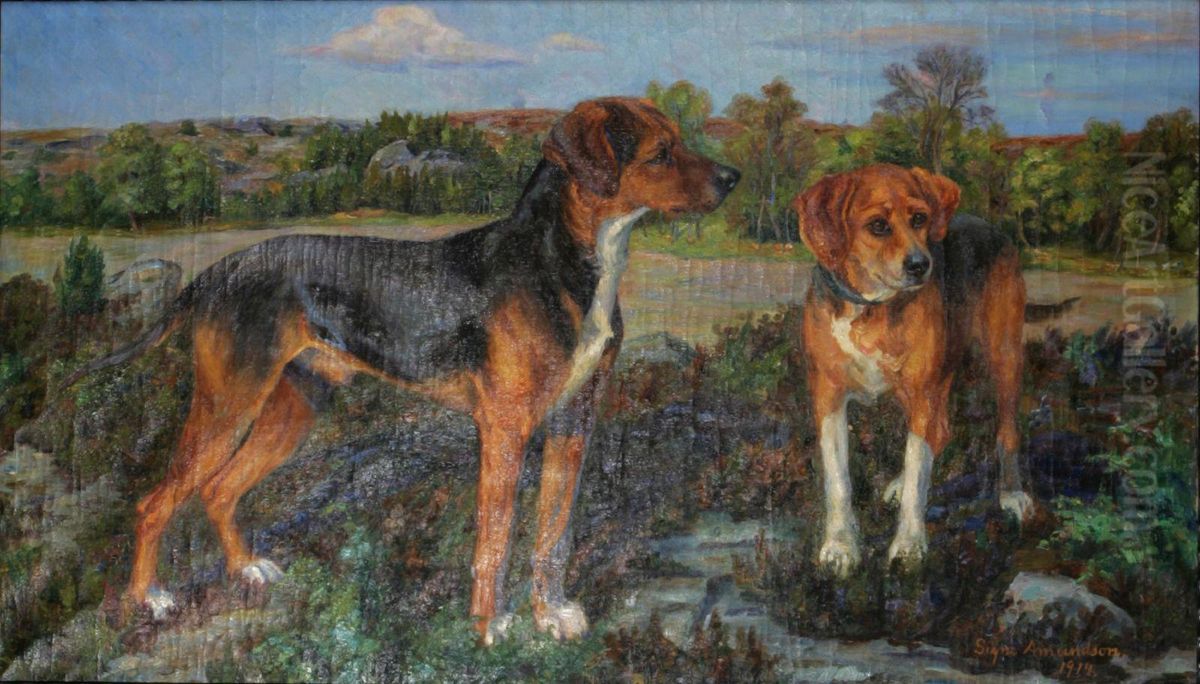 Tva Stovare Oil Painting by Signe Amundson