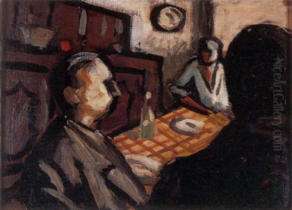 La Cuisine Du Peintre Oil Painting by Auguste Chabaud