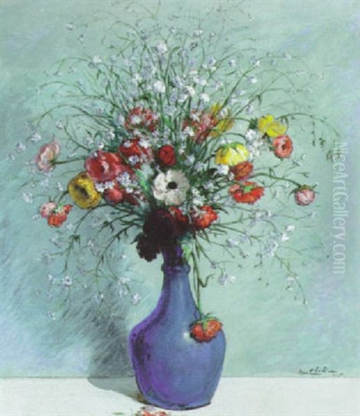 Still Life Oil Painting by Edgar Chahine