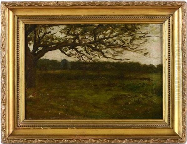 Paysage De Campagne Oil Painting by Jean-Ferdinand Chaigneau