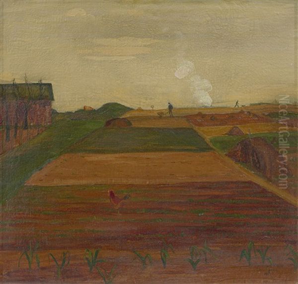 Felder Oil Painting by Theodore Champion