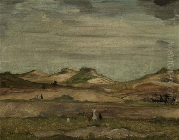 Landpartie Oil Painting by Theodore Champion