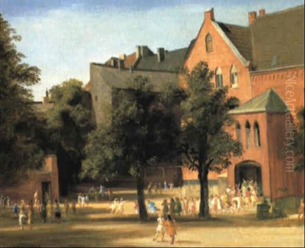 Die Pause Oil Painting by Theodore Champion