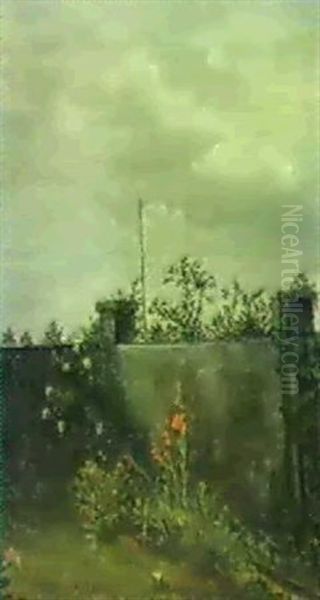 Gartenecke Oil Painting by Theodore Champion