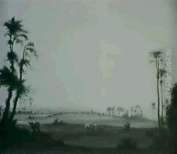 Weite Flachlandschaft Oil Painting by Theodore Champion