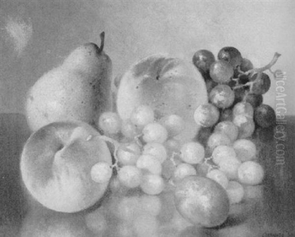 Still Life With Summer Fruits Oil Painting by Bryant Chapin