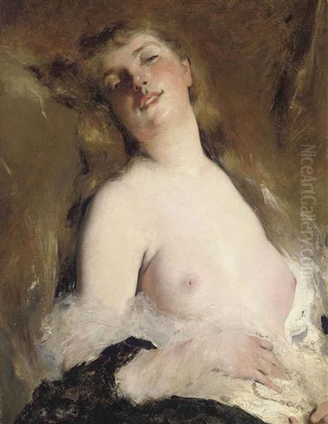 The Seductress Oil Painting by Charles Joshua Chaplin