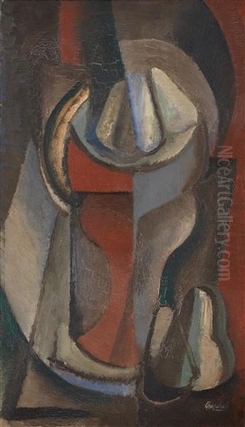 Les Poires Oil Painting by Youla, Jules Chapoval