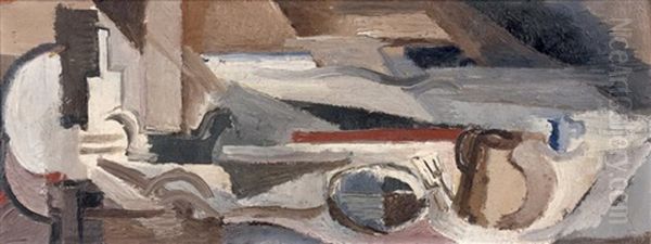 Composition Ii Oil Painting by Youla, Jules Chapoval