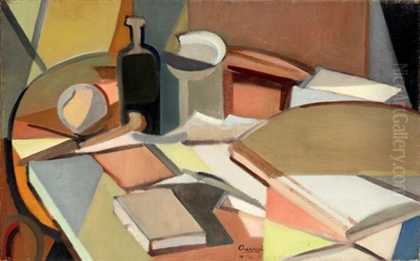 Composition Oil Painting by Youla, Jules Chapoval