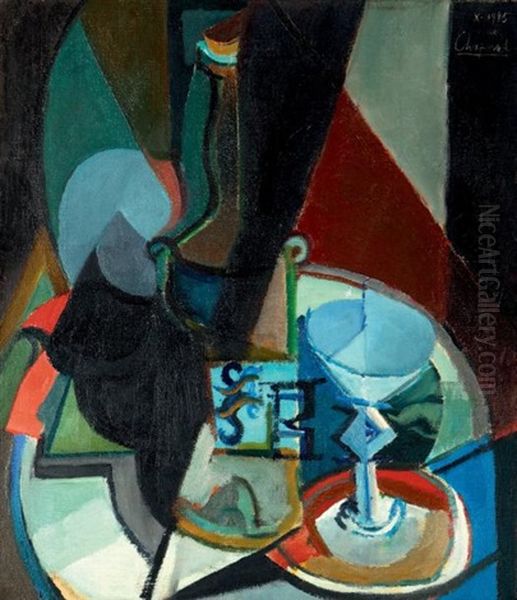 Composition Oil Painting by Youla, Jules Chapoval