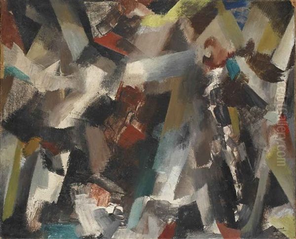 Fougue Oil Painting by Youla, Jules Chapoval