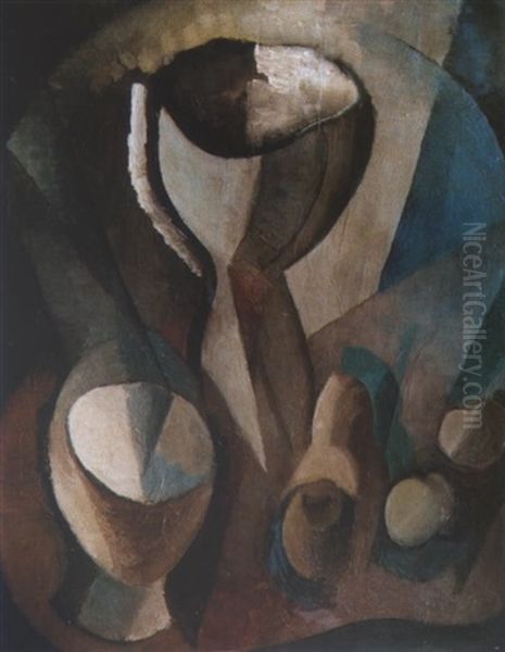 Les Coupes Oil Painting by Youla, Jules Chapoval