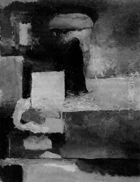 Composition Oil Painting by Youla, Jules Chapoval