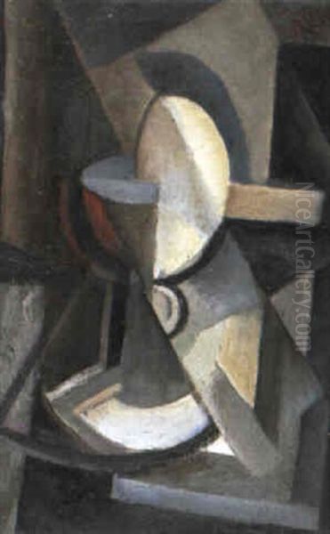 Composition Oil Painting by Youla, Jules Chapoval